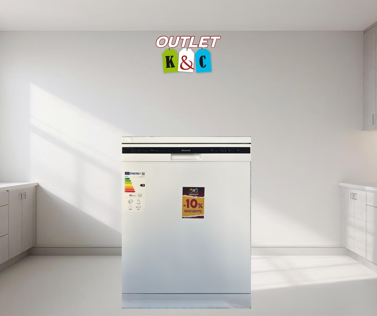 Diseño sin título (14) Lavavajillas BRANDT PRECIO: 279€ - Imagen 1